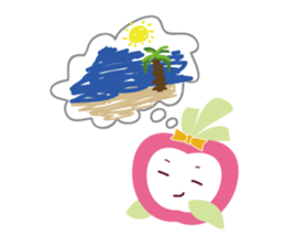 Ms. Apple sticker #8793647