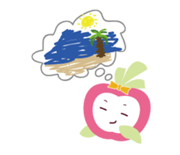 Ms. Apple sticker #8793647