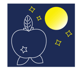 Ms. Apple sticker #8793649