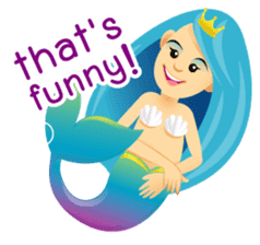Mermaid Blue sticker #8793898
