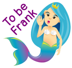 Mermaid Blue sticker #8793908