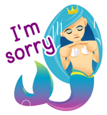 Mermaid Blue sticker #8793914