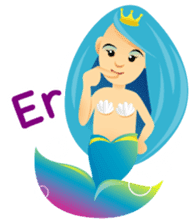 Mermaid Blue sticker #8793925