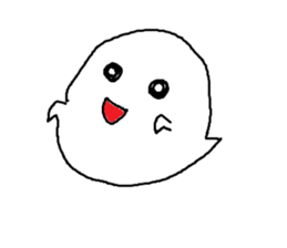 Haunted kun sticker #8793930