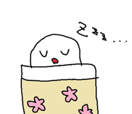 Haunted kun sticker #8793934