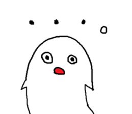 Haunted kun sticker #8793963