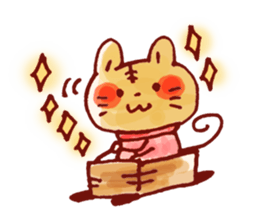 Winter Howahowa Animal. sticker #8794280