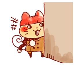 Winter Howahowa Animal. sticker #8794282