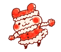 Winter Howahowa Animal. sticker #8794285