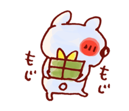 Winter Howahowa Animal. sticker #8794288