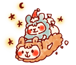 Winter Howahowa Animal. sticker #8794291