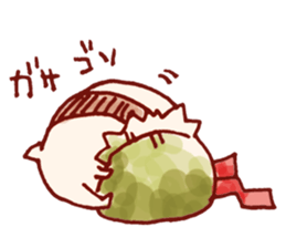 Winter Howahowa Animal. sticker #8794294