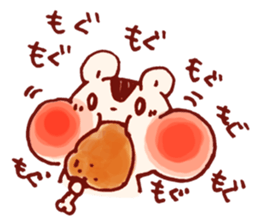 Winter Howahowa Animal. sticker #8794298