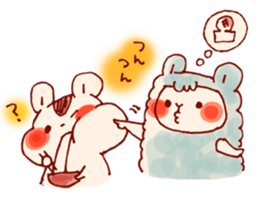 Winter Howahowa Animal. sticker #8794302