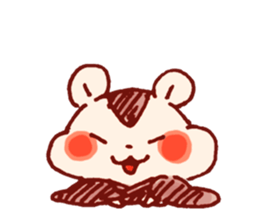 Winter Howahowa Animal. sticker #8794306