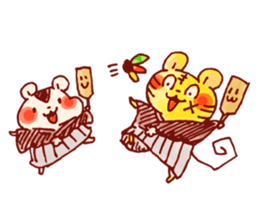 Winter Howahowa Animal. sticker #8794311