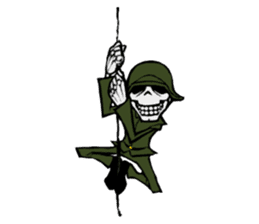 skeleton_soldier sticker #8794683