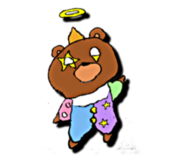 clown Bear sticker #8795020