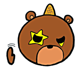 clown Bear sticker #8795024