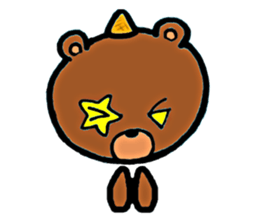 clown Bear sticker #8795031