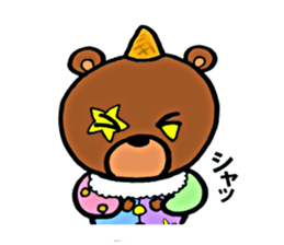 clown Bear sticker #8795039