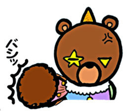 clown Bear sticker #8795047