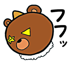 clown Bear sticker #8795050