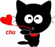 Friends of cute cat-4 sticker #8796304