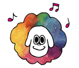 cheerful laughter-enjoy&party- sticker #8796406