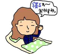 "KANSAI"Girl sticker #8796576