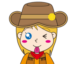 Cutie Cowgirl (Cowboy girl version) sticker #8796781