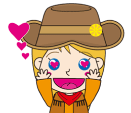 Cutie Cowgirl (Cowboy girl version) sticker #8796783