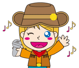 Cutie Cowgirl (Cowboy girl version) sticker #8796785