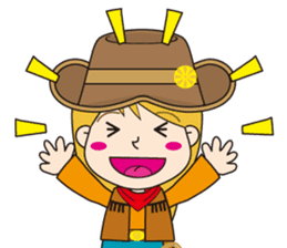 Cutie Cowgirl (Cowboy girl version) sticker #8796787