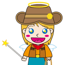 Cutie Cowgirl (Cowboy girl version) sticker #8796811