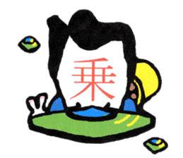 Hiro's one character face,Secnd sticker #8797119