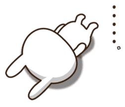 Kansai accent rabbit (the pretty type) sticker #8797211