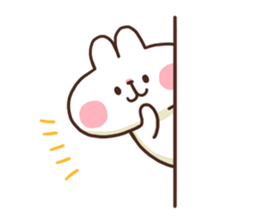 Cute rabbit stickers 2 sticker #8797218