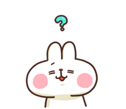 Cute rabbit stickers 2 sticker #8797226