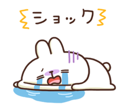 Cute rabbit stickers 2 sticker #8797227