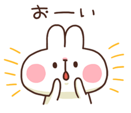 Cute rabbit stickers 2 sticker #8797228
