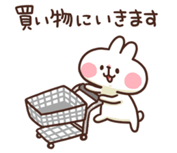 Cute rabbit stickers 2 sticker #8797247