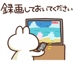 Cute rabbit stickers 2 sticker #8797250