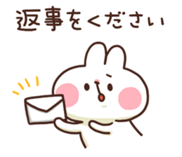 Cute rabbit stickers 2 sticker #8797253
