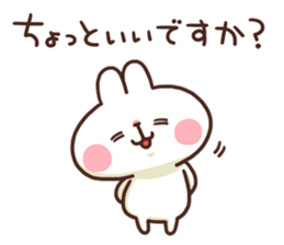 Cute rabbit stickers 2 sticker #8797254