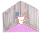 PINK&WHITE Cat Sticker sticker #8797358