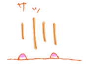 PINK&WHITE Cat Sticker sticker #8797364