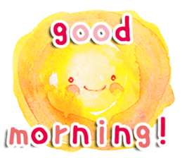 Colorful watercolor Sticker sticker #8797378