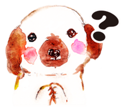 Colorful watercolor Sticker sticker #8797391