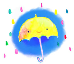 Colorful watercolor Sticker sticker #8797393